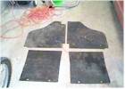 Original floor mats without any rips, cracks, etc.